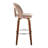 Caden 30" Fixed-Height Bar Stools with Bent Wood Legs & Round Footrest-113645350-113645351-113645354
