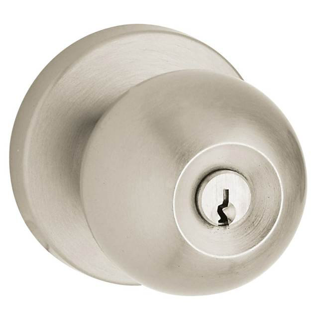 Contemporary Keyed Door Knob Baldwin Keying 