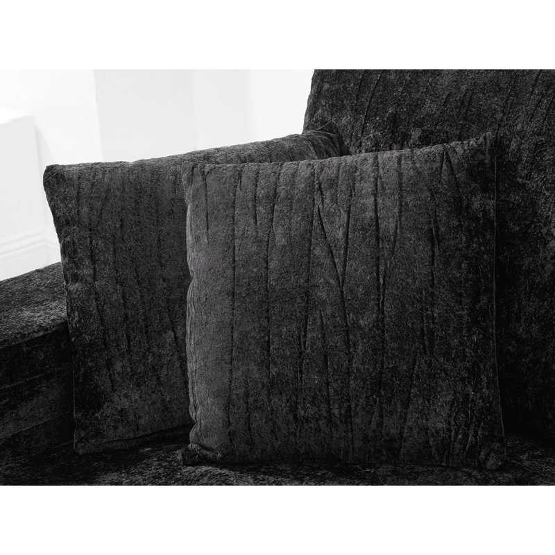 Fauteuil demi-tonneau rembourré avec porte-gobelets, Noir