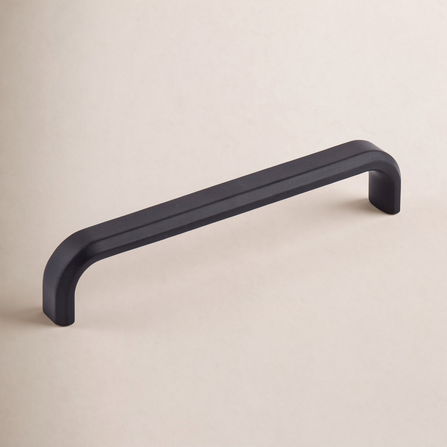 Telfair Bar Cabinet Pull, Flat Black, 5 1/16" Center to Center