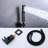 12 Inch Stainless Steel Shower - Matte Black Bathroom Rain With Handheld Balanced 12" Head And For System-124242065