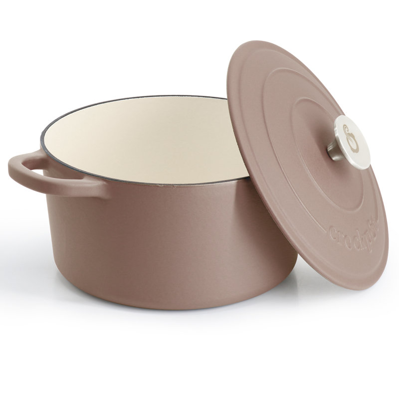 Cocotte en fonte émaillée Crockpot Artisan, 5 pintes, Rose