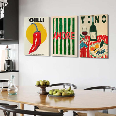 3 Piece Wrapped Canvas Print