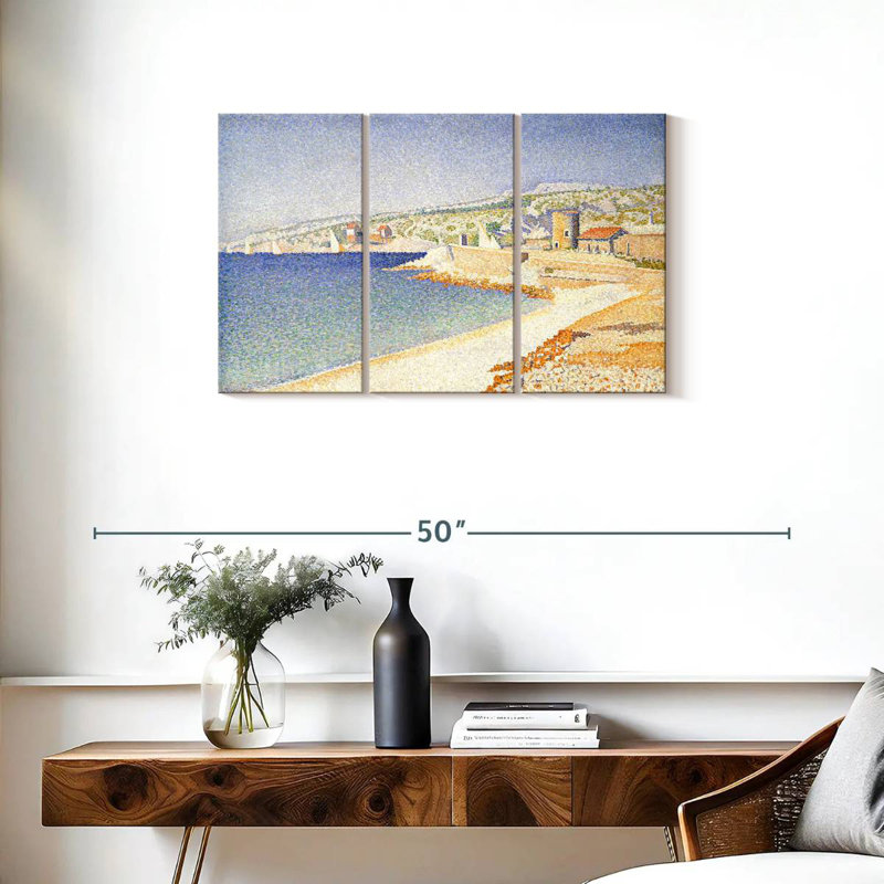 Gillard The Jetty At Cassis Opus 198, H 20 po x l 33 po