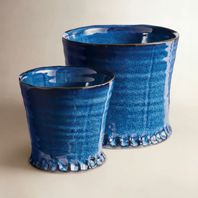 Pampa 7" Handmade Ceramic Pot Planter