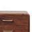 Wood Astor 2-Drawer Nightstand,Brown