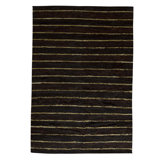 Flatweave Wool Striped Area Rug