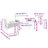  Balcony Furniture Set Black