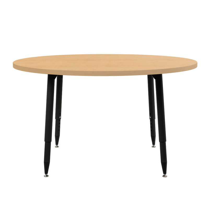 Table d'activité 48 po Adapte, 48 po x 36 po, Grain d'érable / noir