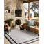 Tapis intérieur / extérieur ivoire / vert Loloi Easton-1479200378