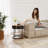 Round Side Table with Storage Drawer & Open Shelf-1365923637-1404601519