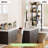 Leliana Metal Freestanding Over the Toilet Storage-1694828354