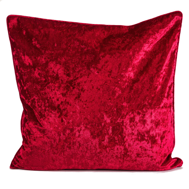 Chess Square Cushion Cover, 60 x 60cm, Black