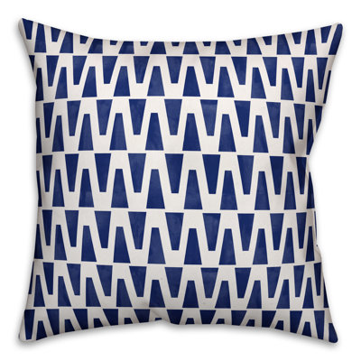 Geometric Reversible Throw Pillow