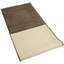 Tapis brun lavable et antidérapant à treillis-1259907907