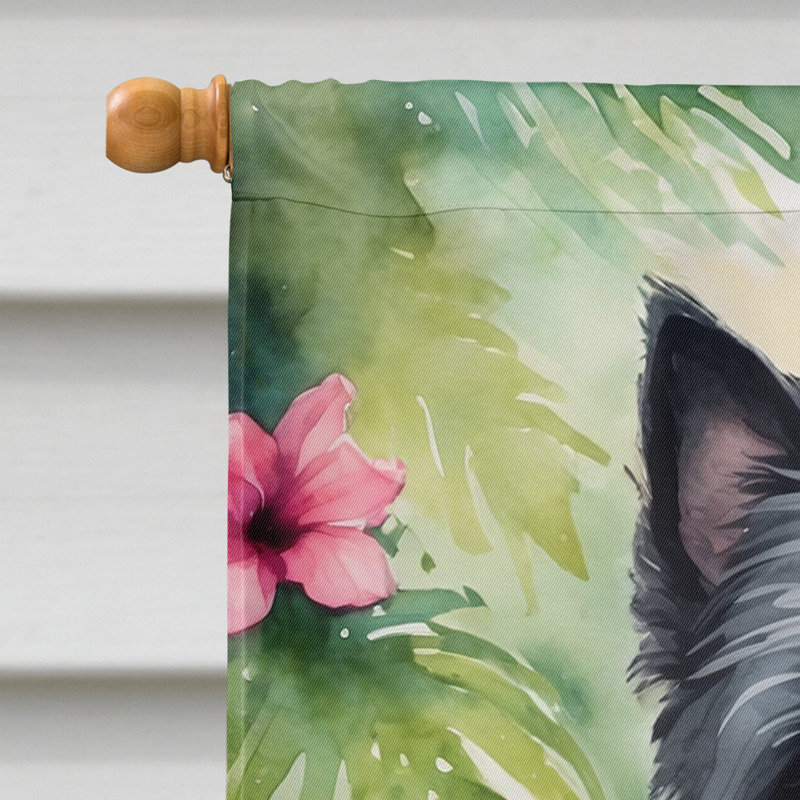 Double Sided 40'' H x 28'' W Polyester Animal House Flag