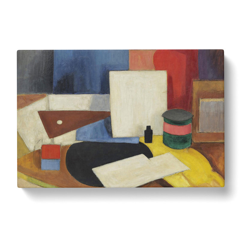 Still Life Vol.1 by Roger De La Fresnaye - Wrapped Canvas, 35cm H x 50cm W x 3cm D