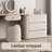 Makeup Vanity with Light mirror,4 drawers,1 chair