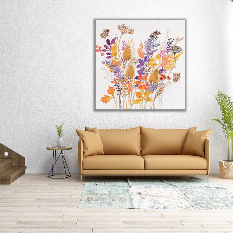 «Dried Arrangement II», reproduction d'art sur toile, H 40 po x l 40 po
