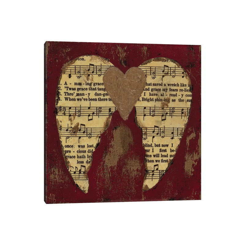 Amazing Grace Red Bronze by Ashley Bradley - Wrapped Canvas Print, 93.98 cm H x 93.98 cm W x 1.91 cm D
