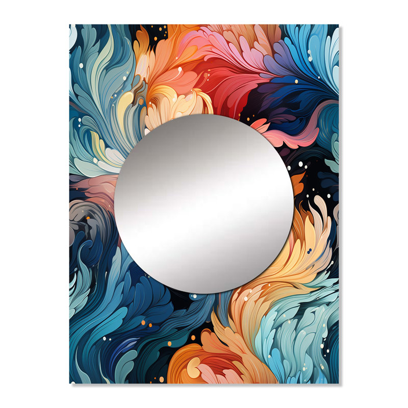 Motif de cachemire artistique Oluwatise, 32 po x 24 po