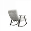 Chaise berçante pliante réglable douce et douce pour petits espaces-524488706