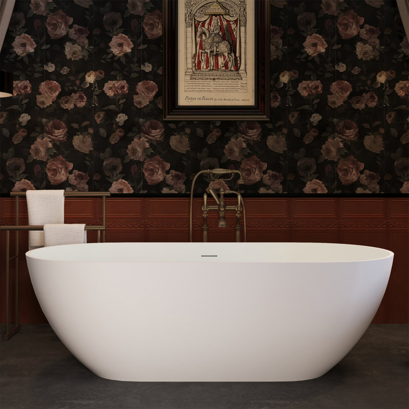Baignoire autoportante 69 po 69 po