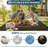 Outdoor Rug Waterproof Reversible Rug Plastic Straw Rug, Foldable Lightweight Camping Rug with Storage Rug, 4 Stakes, UV Resistant Patio Rug, Outdoor Carpet for Backyard Garden-411575098-411575100