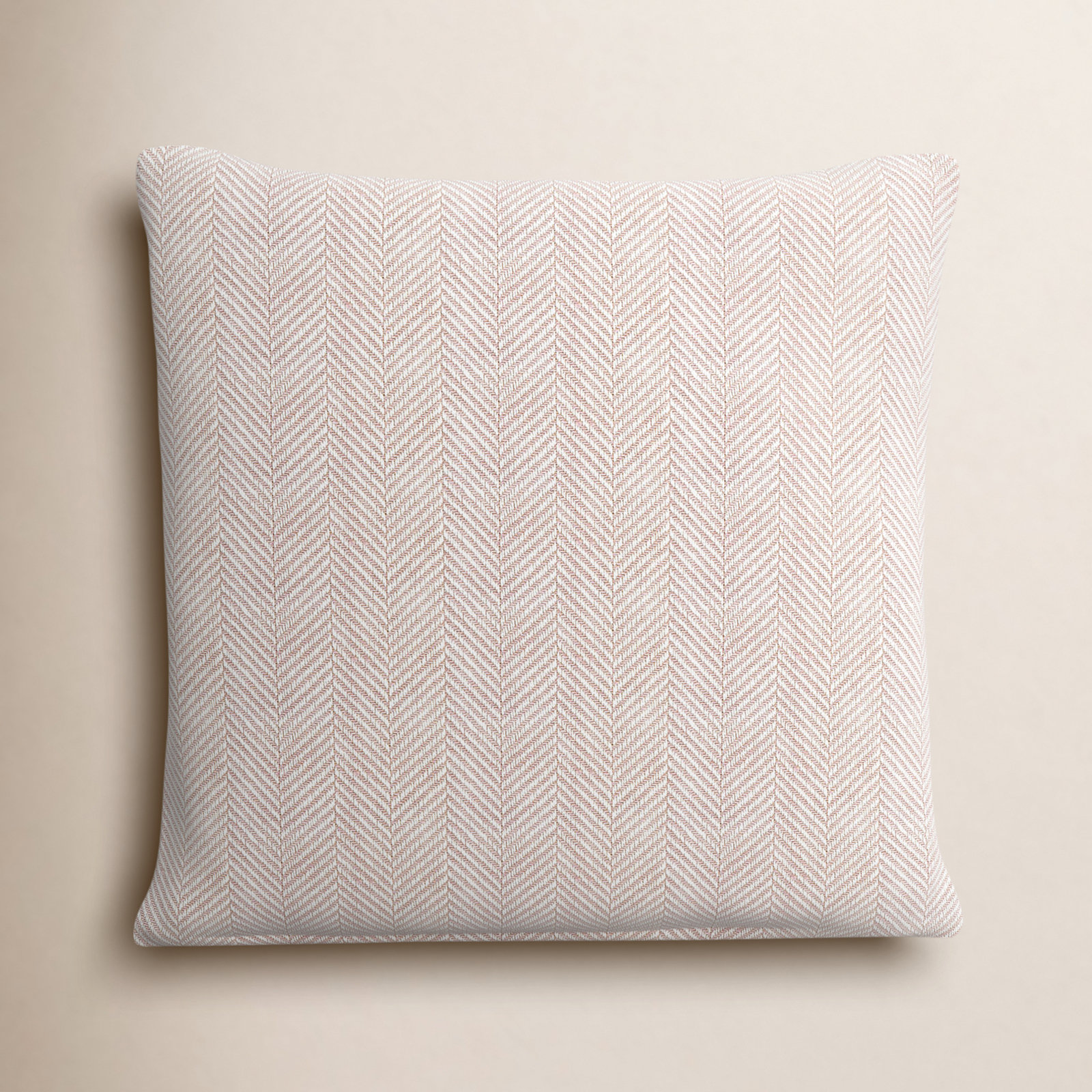 Orson 20" x 20" Cotton Throw Pillow, Rosewood