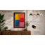 Colour Study Abstract - Framed Print-914433345-914433357