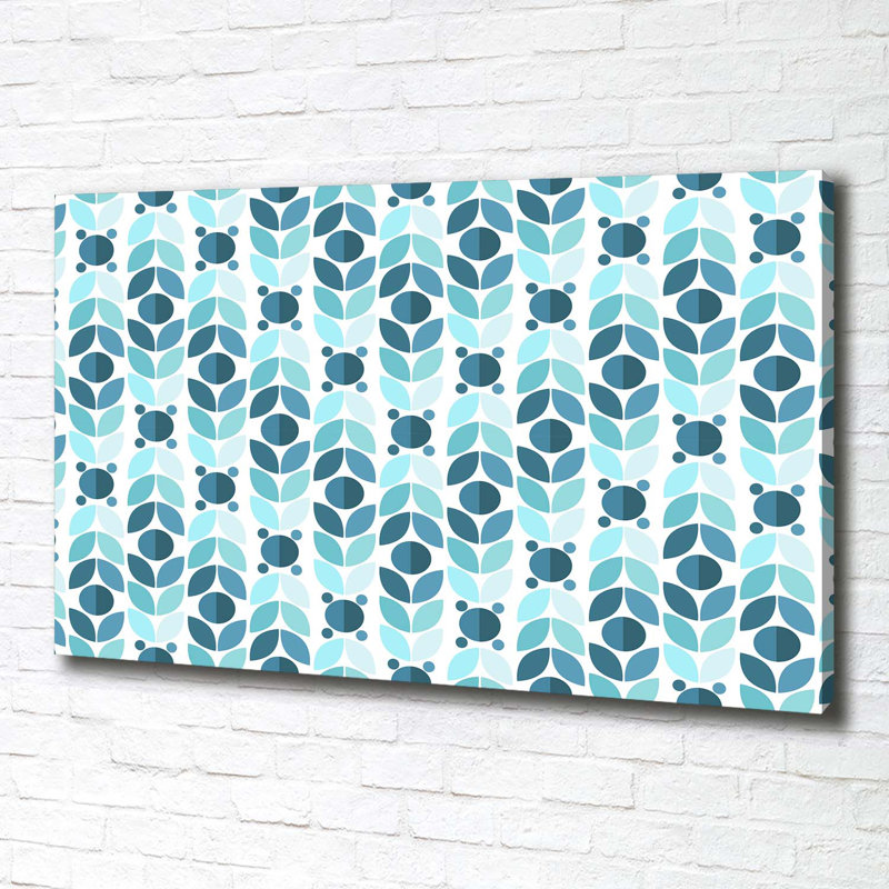 Geometric Background - Wrapped Canvas Print