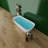 Luxurious Soaking Experience Polyresin Modern Freestanding Bathroom