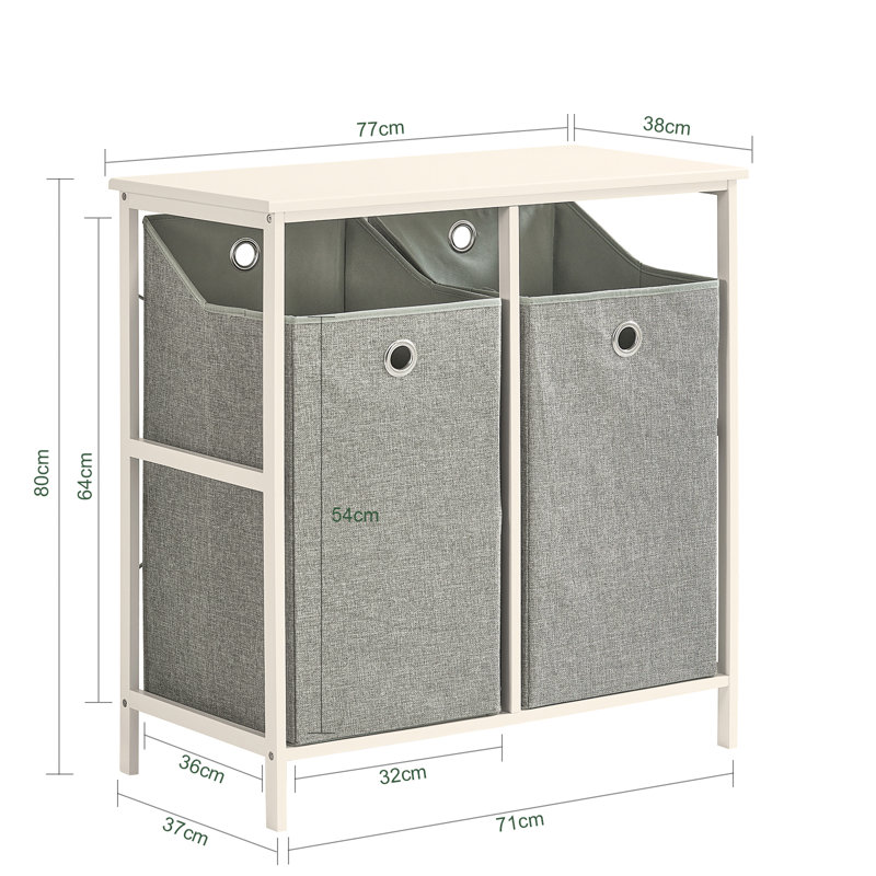 Wood Laundry Chest