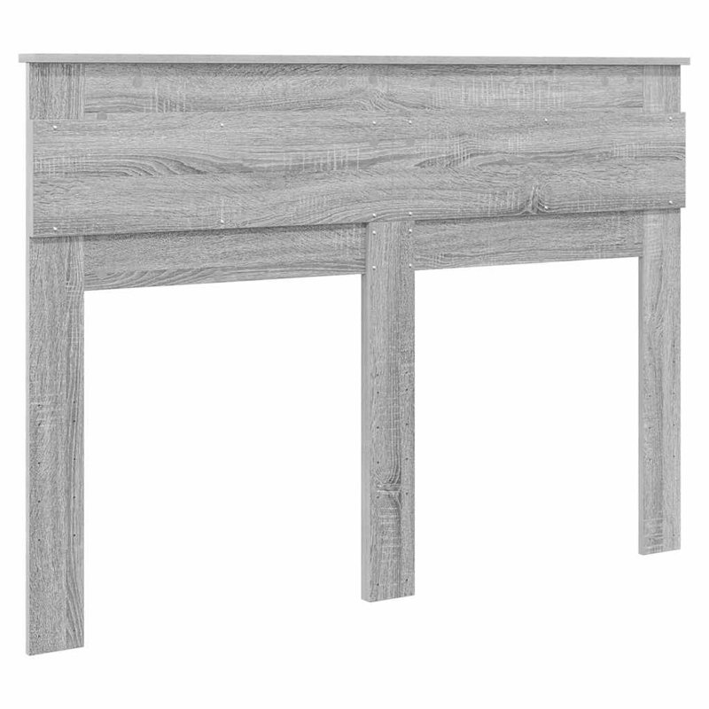 Panel Headboard, Queen, Grey Sonoma