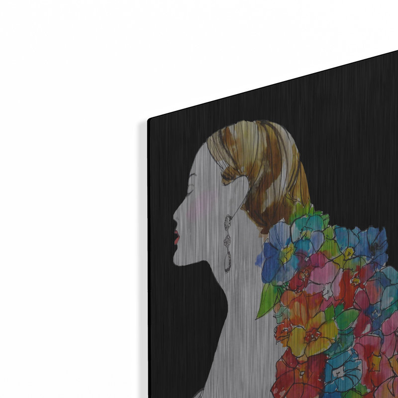 " Flower Hair " by Schuyler Rideout, 24" H x 16" W