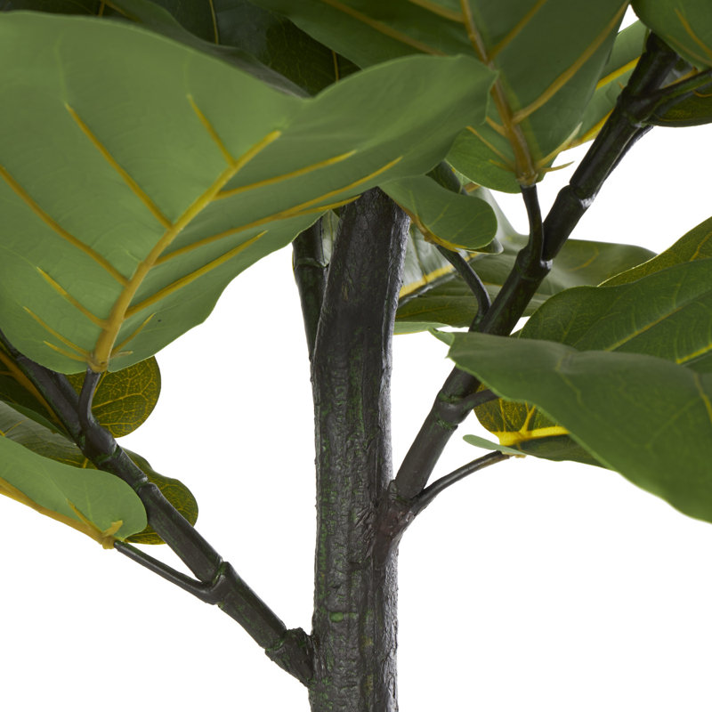 74'' Faux Fiddle Leaf Tree in Planter