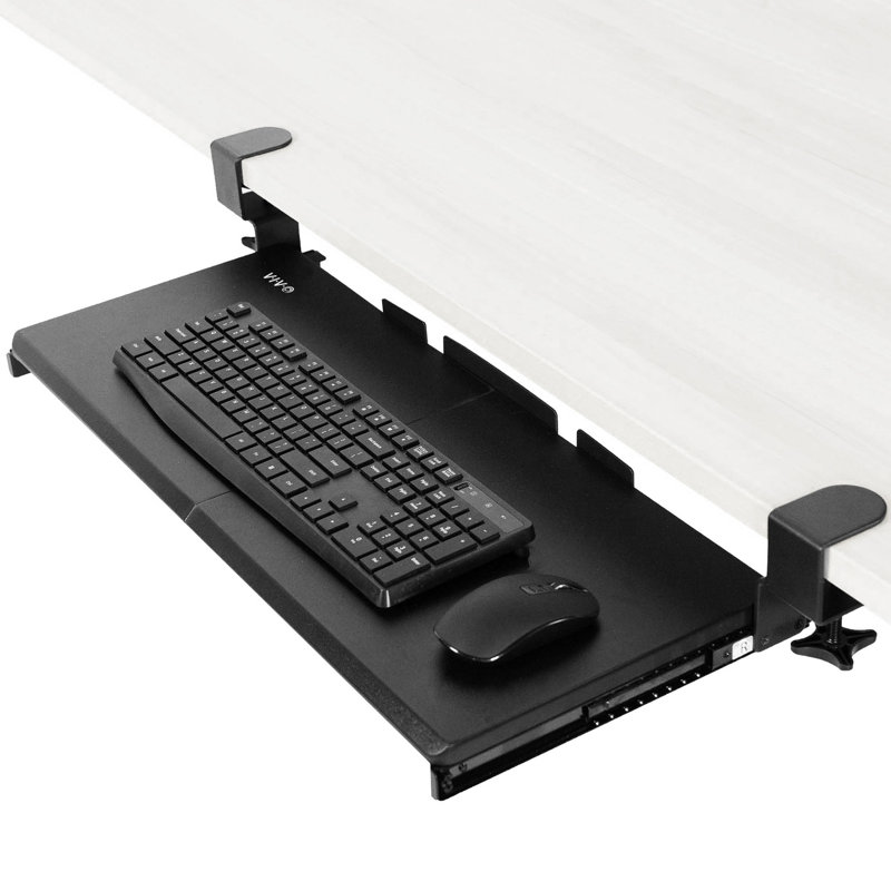 VIVO Clamp-on Keyboard Tray (KB05E Series), Black