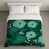 Floral vert foncé