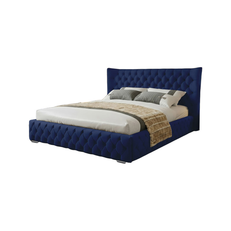 Achilleas Upholstered Bed, Single (3'), Parliament