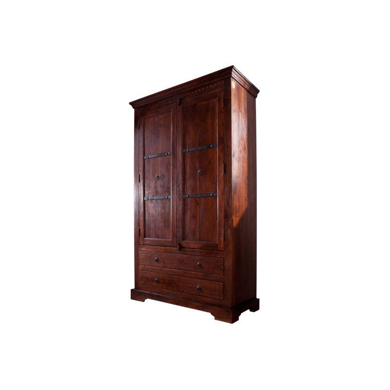 Oxford 2 Door Solid Wood Wardrobe