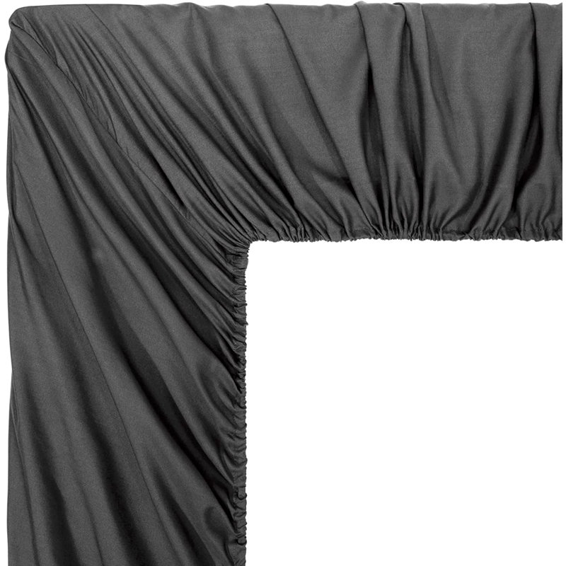 Liam Microfiber 7 Piece Bed in a Bag Comforter Set, Queen Comforter + 6 Additional Pieces, Charcoal