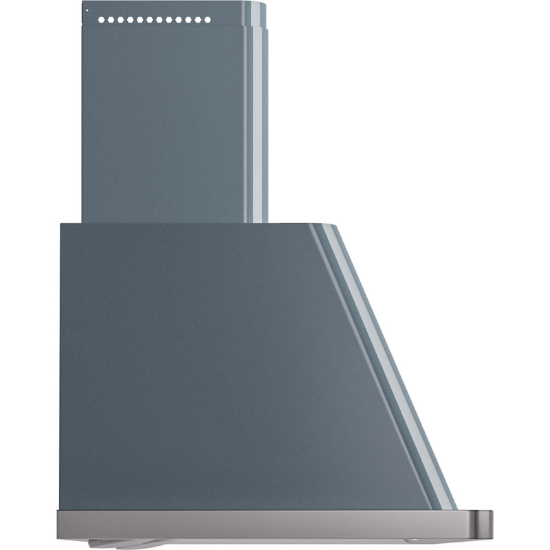 60" Majestic II 850 CFM Ducted Wall Mount Range Hood, Blue Gray