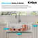 KRAUS Turino™ 33" L Farmhouse Reversible Apron Front Fireclay Single Bowl Kitchen Sink