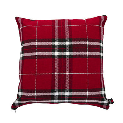 Chagnon Plaid Square Cushion