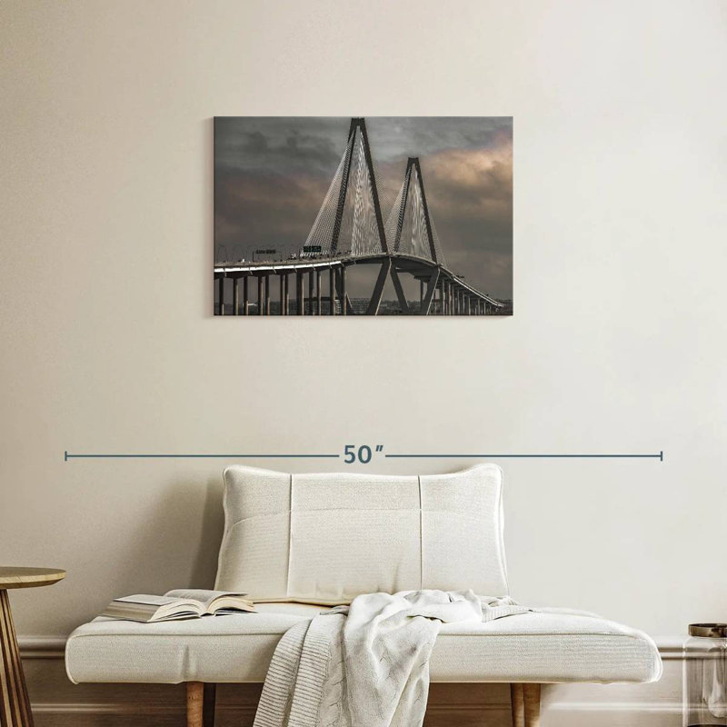 Rorry Iconic Ravenel Bridge, 20" H x 30" W