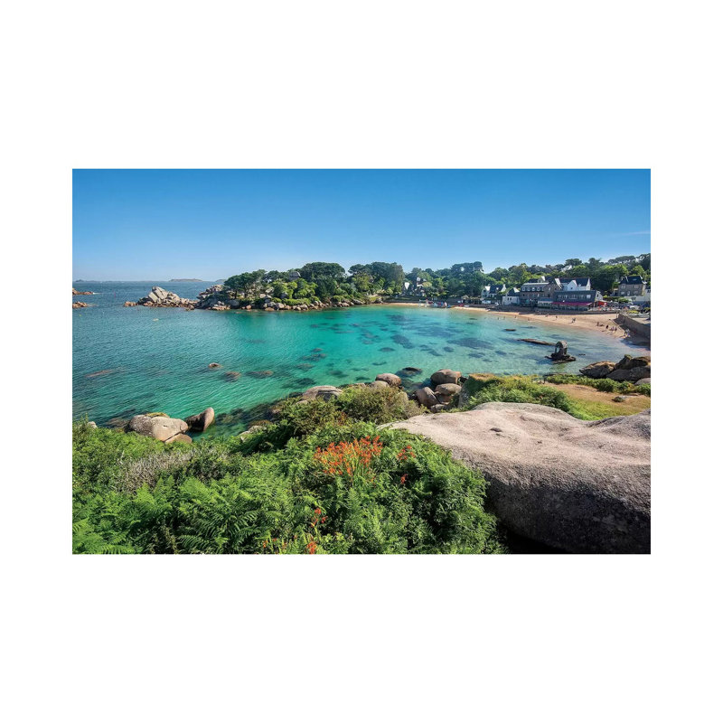 Saint Guirec Beach, 30.48cm H x 45.72cm W