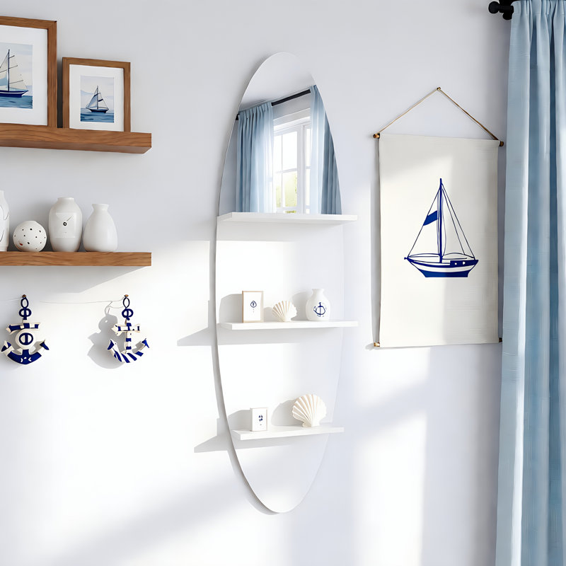 Tablette murale, Blanc