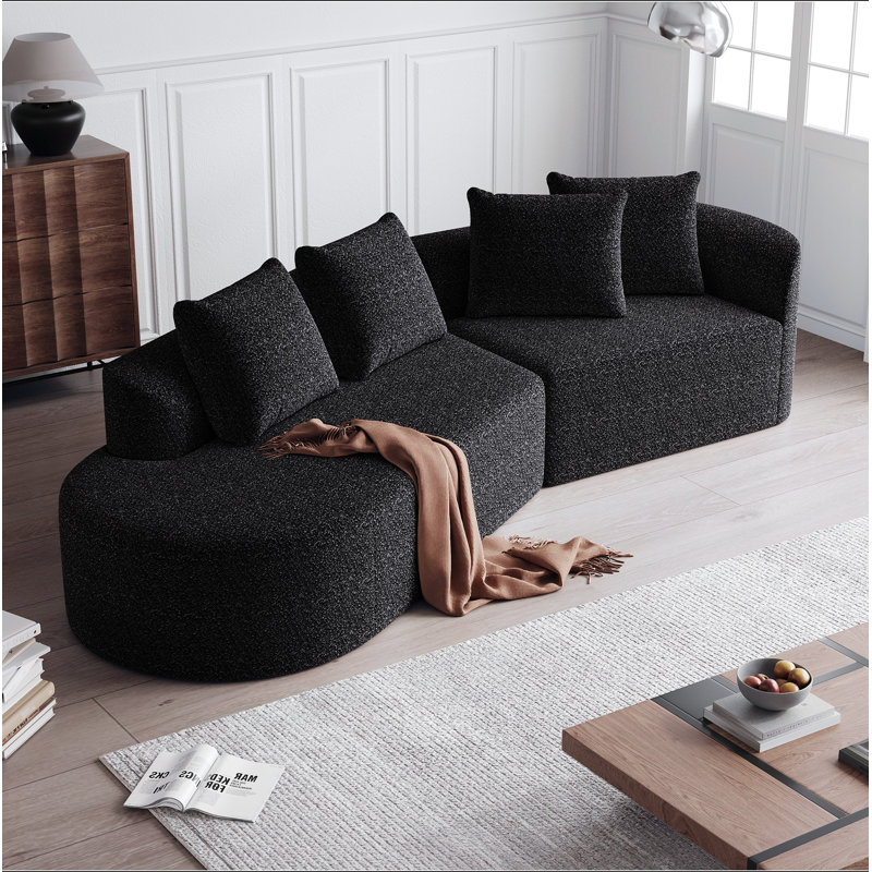 Canapé modulaire surdimensionné et rembourré Modern