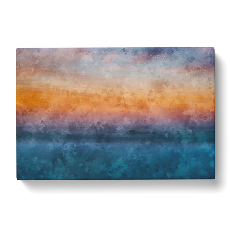 Beautiful Beach Painting - Wrapped Canvas, 50cm H x 76cm W x 3cm D