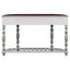 Console à 4 tiroirs et 1 tablette, 132 cm (52 ​​po), design moderne pour entrée, chambre, salon - Gris antique, style contemporain, élégante.